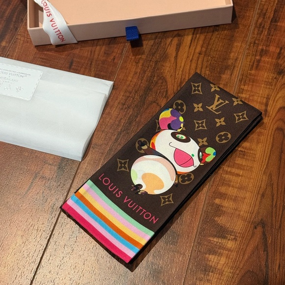 LV x TM Louis Vuitton Takashi Marukami Superflat Character Bandeau - Picture 1 of 9